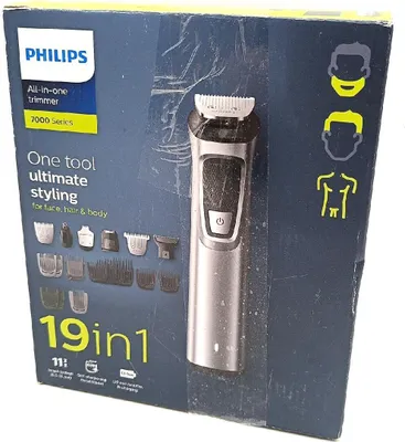 Immagine prodotto di Philips Multigroom Series 7000 19in1 Viso Capelli Corpo Tecnologia DualCut Set di rasatura multifunzionale Professionale