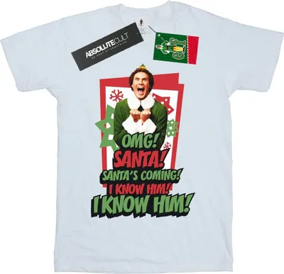 Produktbild von Elf - "OMG Santa" T-Shirt für Damen BI21591 (XXL) (Weiß)