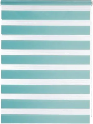 Produktbild von SN Deco Doppelrollo Klemmfix 100x150 D7 türkis