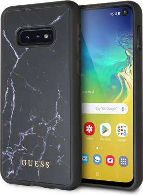Image de Guess Guhcs10Lhymabk S10E G970 Czarny/Black Hard Case Marble