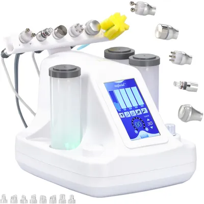 Obrázok produktu pre Multifunkčné kozmetické zariadenie na vodíkovú čistenie, elektroterapiu, rádiové frekvencie (RF), ultrazvuk a mezoterapiu – 5 v 1, model Beauty PRO