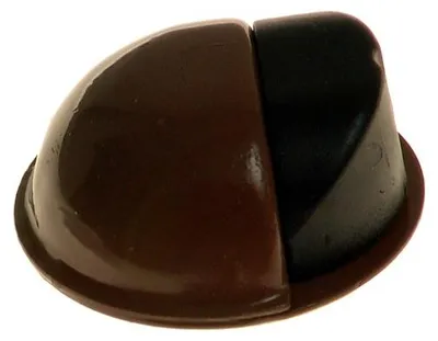 Image de Odbój 400-50 butée de porte auto-adhésive marron/noir