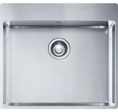 Obrázek produktu pro Franke Box BXX 210-54 TL, Umyvadlo na desku, Obdélníkový, Nerezová ocel, Nerezová ocel, 1 misky/misek, Obdélníkový