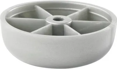 Produktbild von Tarrox Möbelfuß rund 16xØ45 mm Kunststoff grau
