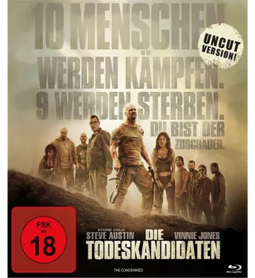 Produktbild von PLAION Die Todeskandidaten (Uncut), Film, Blu-ray, Deutsch, Englisch, 114 min, The Condemned, Abenteuer