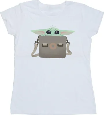 Produktbild von Star Wars - "The Mandalorian" T-Shirt für Damen BI43448 (L) (Weiß)