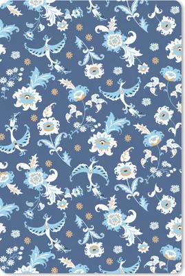 Produktbild von MuchoWow® Mauspad Mousepad Muster - Vogel - Blumen 18x27 cm - Mousepads - Maus Mat - Pad - Mausunterlage