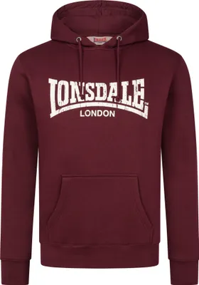 Produktbild von Lonsdale Herren Hoodie Wolterton oxblood/ecru L