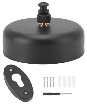 Einziehbare Wäscheleine Edelstahl 2,8 m schwarz 5 kg
