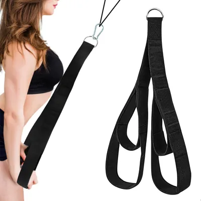 Productafbeelding van Tricepstrainingsapparaat, Kabelhandgrepen Fitness, Kabeltrekkoord Tricepstouw