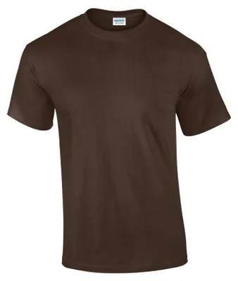 Image de Gildan - T-shirt unie pour hommes/femmes, modèle FK2634 (taille XXL), couleur chocolat foncé