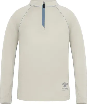 Produktbild von normani Kinder Merino Langarm mit 1/4 Zipper