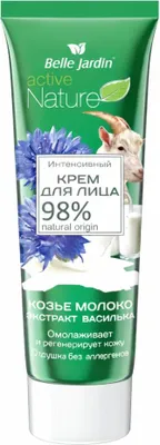 Produktbild von Belle Jardin Active Nature Gesichtscreme mit Ziegenmilch & Kornblumenextrakt 85 ml