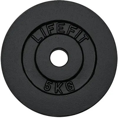 Produktbild von Lifefit Scheibe 5Kg, Metall, Für 30Mm Stange
