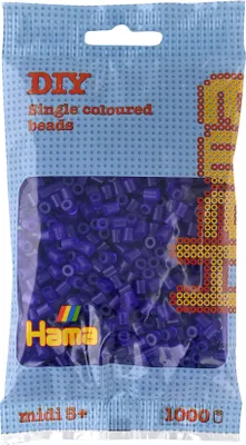 Produktbild von Hama -Bügelkügelchen - Purpur Transparent (024), 1000st.