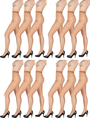 Produktbild von Giulia Feinstrumpfhose Like 20 Den (12er Set) Caramel M