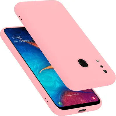 Produktbild von Cadorabo Schutzhülle für Samsung Galaxy A20 / A30 / M10s Hülle in Rosa Handyhülle Case Cover TPU Etui