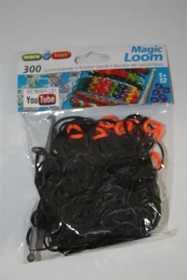 Produktbild von Magic Loom Bands UNI 300 [schwarz]