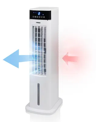Produktbild von Oszillierender Ventilator mit Fernbedienung und Wasserkühlung, Höhe 76cm