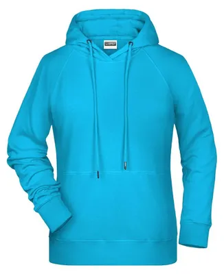 Image de James and Nicholson - Sweat à capuche pour femme LT2596 (XS) (turquoise)