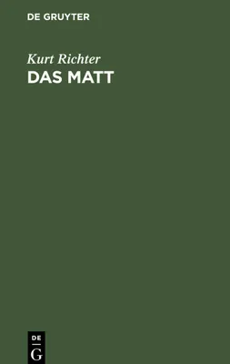 Produktbild von Das Matt