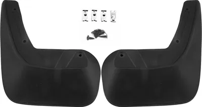 Produktbild von Schmutzfänger Spritzschutz Kotflügel für Mazda 3 HB 2011-2013 Hinten Schwarz 2x