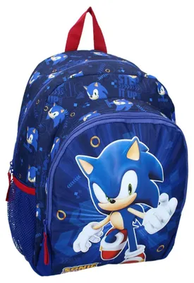 Productafbeelding van Rugzak voor kinderen, blauw, 35 x 27 x 18 cm, geschikt voor jongens vanaf 5 jaar, schooltas