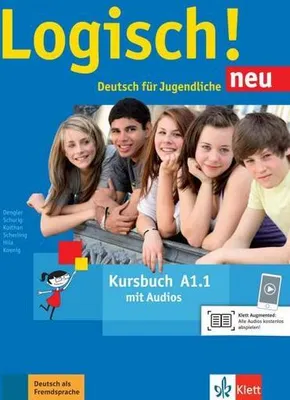 Obrázok produktu pre Logisch! Neu A1.1. Deutsch für Jugendliche. Kursbuch mit Audio-Dateien zum Download