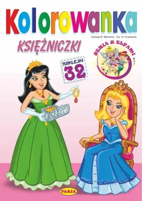 Obrázek produktu pro Princezny. Omalovánky