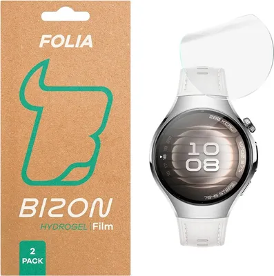 Produktbild von Bizon Glas Uhr Hydrogel Huawei Watch 5 42mm [2 PACK]