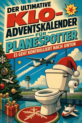 Produktbild von Der ultimative Klo-Adventskalender für Planespotter