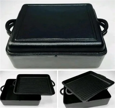 Produktbild von Eisengusstopf Eckig Dutch Oven 7.8 L