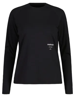 Produktbild von Maloja GrevonM. T-Shirt aus 50% Baumwolle, 50% Modal, schwarz, Größe XS