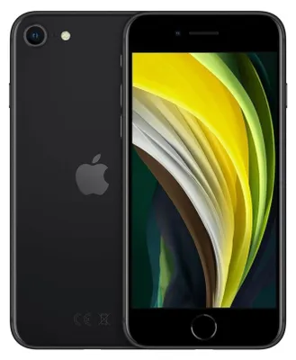 Image de Apple iPhone SE, 11,9cm (4,7 pouces), mémoire 128GB, 12MP, iOS 13, couleur : noir