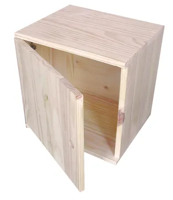 Immagine prodotto di Pensile 1 Anta 30x36x36h cm in Legno di Pino Naturale