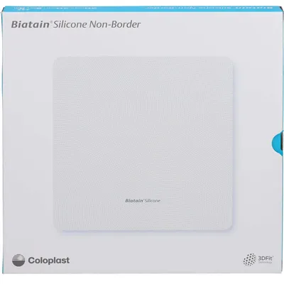 Image de Pansement mousse Biatain Silicone Non-Border 20x20 cm 5 pces