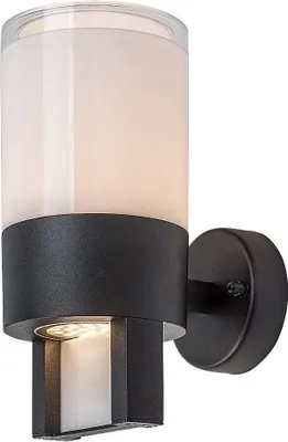 Produktbild von Rabalux 77130 Außenwandleuchten Leitha LED 12 Aluminium Kunststoff schwarz