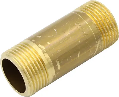 Produktbild von Messing Rohrdoppelnippel 3/4 Zoll x 60 mm DN20 Rohrnippel Langnippel