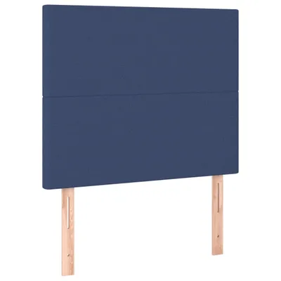 Obrázok produktu pre Čelo postele modré 80x5x118/128 cm látkové