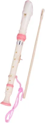 Produktbild von Holzblockflöte - Blockflöte 6 Gaats - Musik machen - Deutsch Stil Alt - 327 cm - Rosa