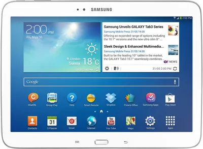 Produktbild von Samsung Galaxy Tab 3 10.1 GT-P5210 16GB WiFi weiss Tablet PC