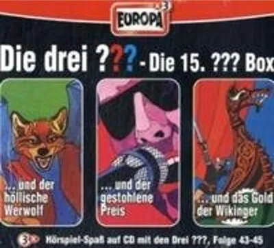 Produktbild von Die drei ??? Box 15. Folgen 43-45 (drei Fragezeichen) 3 CDs