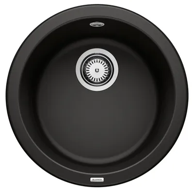 Image de Evier Blanco RONDO 450 x 450 mm noir 525959