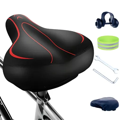 Produktbild von Fahrradsattel Fahrradsattel Ergonomischer für Herren/Damen,Universeller Ersatzsattel