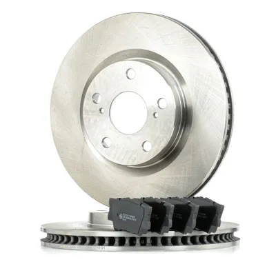 Produktbild von 2X Bremsscheiben + Bremsbeläge