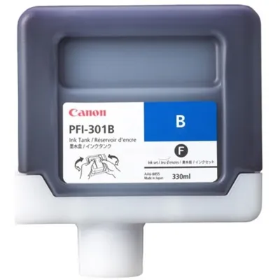 Produktbild von Canon PFI-301 B Tinte blau
