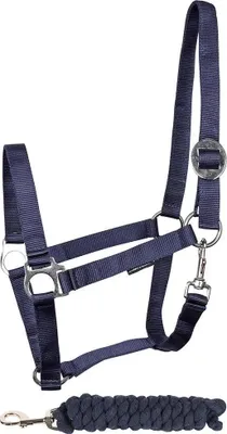 Produktbild von Harry´s Horse Initial Halfter Und Führstrick Blau Cob Blau Cob