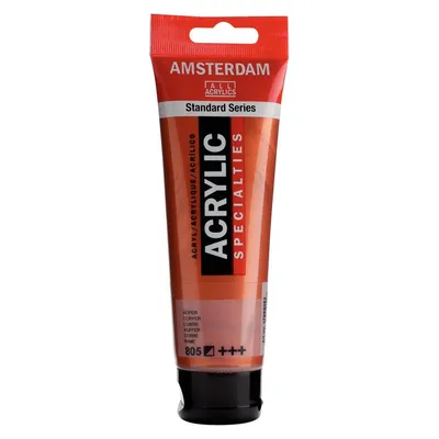 Obrázok produktu pre Amsterdam 17098052, Meď, Akrylová farba, Tekutina a gél, 120 ml