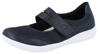 Zdjęcie produktu dla Wsuwane buty damskie Rieker w kolorze niebieskim