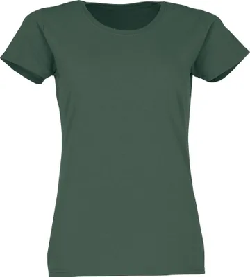 Produktbild von Fruit of the Loom Valueweight T Lady-Fit Farbe: flaschengrün Größe: M
